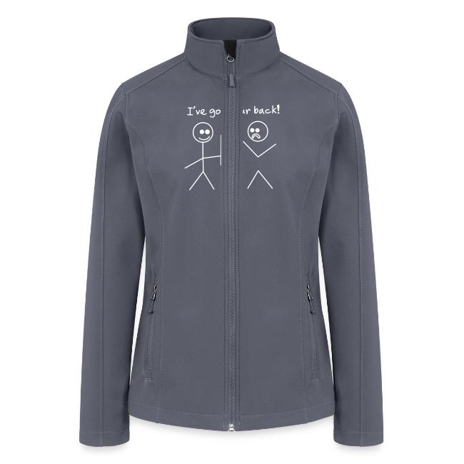 Got Your Back Stick Figure Design