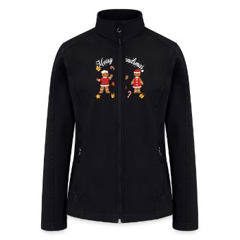 Best Friends Christmas - Women’s Soft Shell Jacket - black - Front