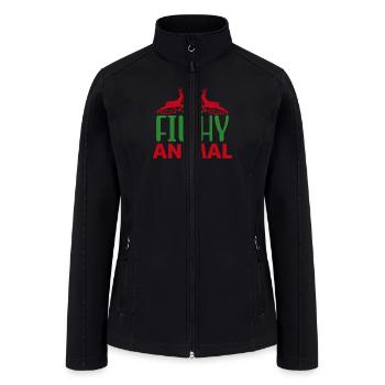 Merry Christmas - Women’s Soft Shell Jacket - black - Front