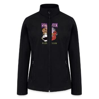 3 Mysterious Dolls - Women’s Soft Shell Jacket - black - Front