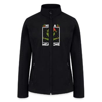 HE S A MEAN ONE - Women’s Soft Shell Jacket - black - Front