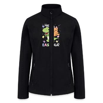 HAPPY EASTRAWR - Women’s Soft Shell Jacket - black - Front
