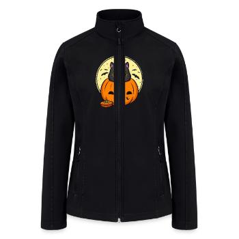 Halloween Black Cats - Women’s Soft Shell Jacket - black - Front