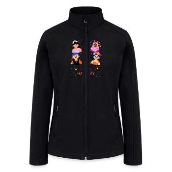 Silly hair day - Women’s Soft Shell Jacket - black - Front