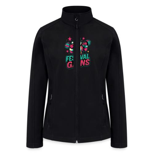 Festival of Gains Funny Gym Santa Christmas - Women’s Soft Shell Jacket