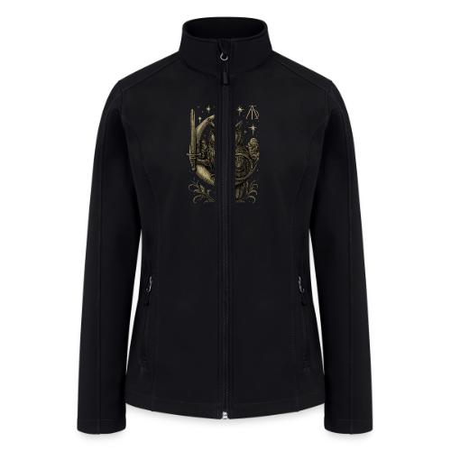 Moon Warrior Owl – Celestial Strength Tee - Women’s Soft Shell Jacket