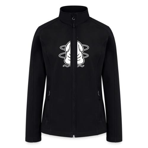 Cute Meditating Bunny Zen Yoga Animal - Women’s Soft Shell Jacket