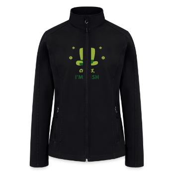 St Patricks Day | Saint Patricks Day - Women’s Soft Shell Jacket - black - Front