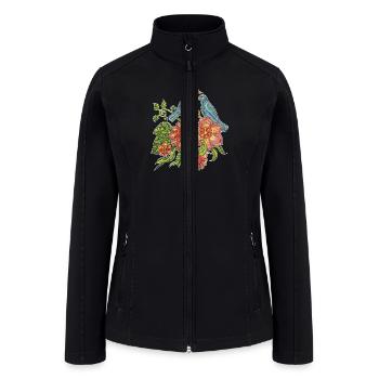 Fly Away With Me - Women’s Soft Shell Jacket - black - Front