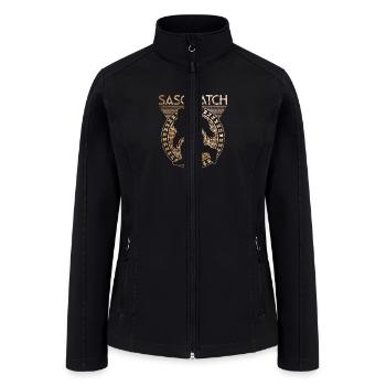 Tribal Sasquatch - Women’s Soft Shell Jacket - black - Front