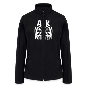 AFK Forever - Women’s Soft Shell Jacket - black - Front