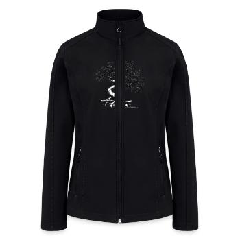 Bonsai Beauty - Women’s Soft Shell Jacket - black - Front