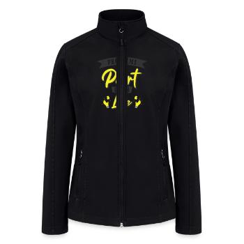 Problem Optimistic People Positive Life Motivation - Women’s Soft Shell Jacket - black - Front