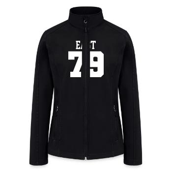 Dallas Tinker Front Back Print Friday Night Lights - Women’s Soft Shell Jacket - black - Front