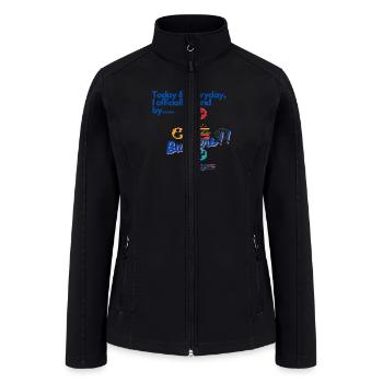 Burger Lovers!! - Women’s Soft Shell Jacket - black - Front