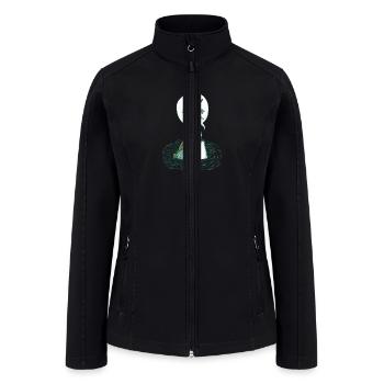 The Ninja Shark - Women’s Soft Shell Jacket - black - Front
