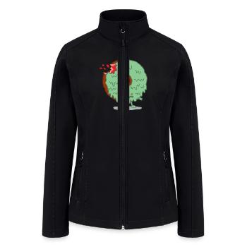 The Zombie Donut - Women’s Soft Shell Jacket - black - Front