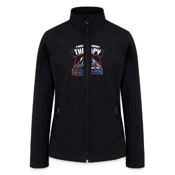 Iceland Country - Women’s Soft Shell Jacket - black - Front