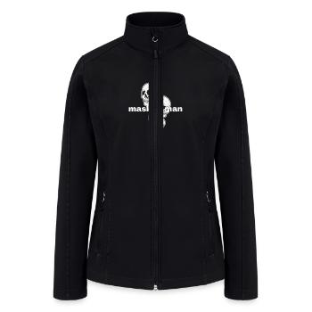 Mask skulls - Women’s Soft Shell Jacket - black - Front