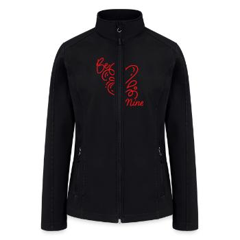 I love you - Women’s Soft Shell Jacket - black - Front
