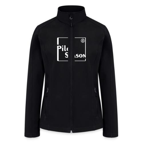 Pilot Season - White - Women’s Soft Shell Jacket