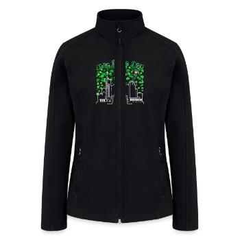Saint Patricks Day Portland - Women’s Soft Shell Jacket - black - Front