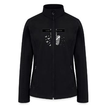 Limited edition - Women’s Soft Shell Jacket - black - Front