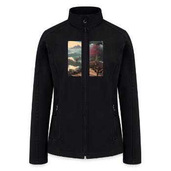 Heart of the Valley - Women’s Soft Shell Jacket - black - Front