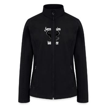 Success requires sacrifice - Women’s Soft Shell Jacket - black - Front