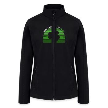 Shamrock Leaf - Women’s Soft Shell Jacket - black - Front