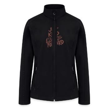 Motivational quotes - Women’s Soft Shell Jacket - black - Front