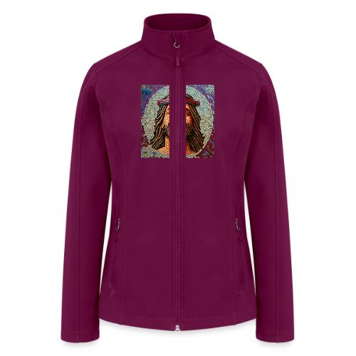 happy mosaic jesus - Women’s Soft Shell Jacket