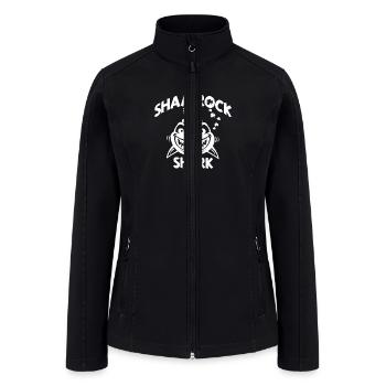 Shamrock Shark - Women’s Soft Shell Jacket - black - Front