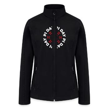 Pi Day - Women’s Soft Shell Jacket - black - Front