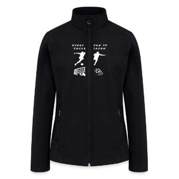 Every Season Is Soccer Season - Women’s Soft Shell Jacket - black - Front