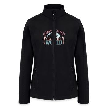 Best Mom in the World Mother s Day - Women’s Soft Shell Jacket - black - Front