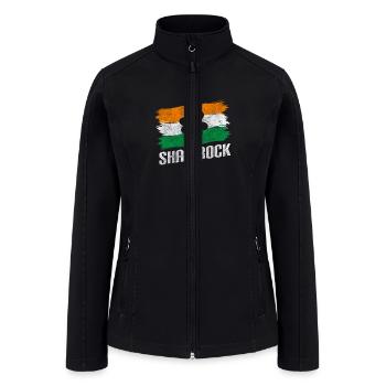 Motivation Positive Thinking Optimist Energy - Women’s Soft Shell Jacket - black - Front