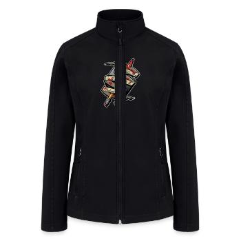 John Wick Pencil - Women’s Soft Shell Jacket - black - Front