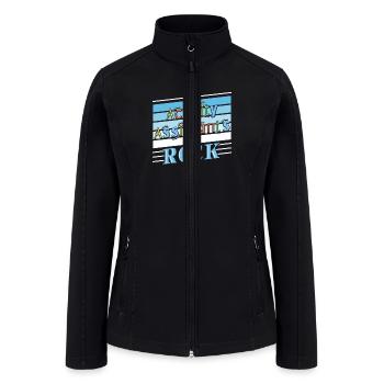 Activity Assistants Rock - Women’s Soft Shell Jacket - black - Front