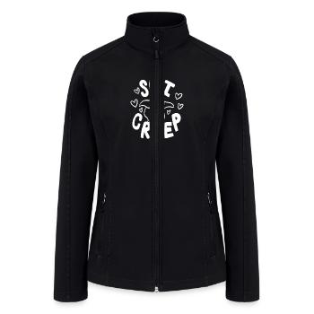 So I Creep - Women’s Soft Shell Jacket - black - Front