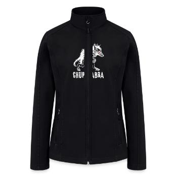 Chupacabra Folklore Cryptid Monster Tee - Women’s Soft Shell Jacket - black - Front