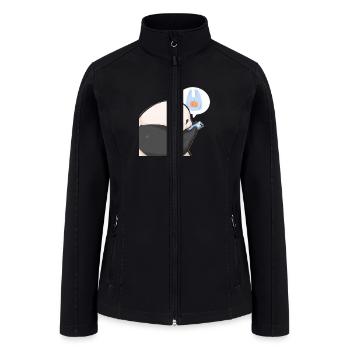 MeilanRourou🐼Giant Panda - Women’s Soft Shell Jacket - black - Front