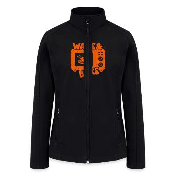Wake Baked Feast Meal Dinner Chef - Women’s Soft Shell Jacket - black - Front