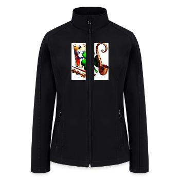 Saint Patrick's day - Women’s Soft Shell Jacket - black - Front