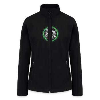 Saint Patrick's Day - Women’s Soft Shell Jacket - black - Front