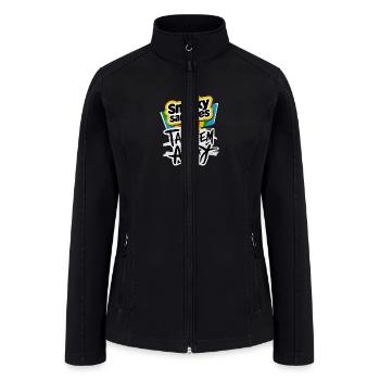 Snarky Samples - Take 'Em Away - Women’s Soft Shell Jacket - black - Front