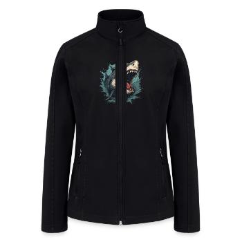Depth Master And Survivalist - Women’s Soft Shell Jacket - black - Front