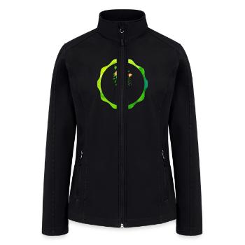Exploring the Depths of Love. - Women’s Soft Shell Jacket - black - Front