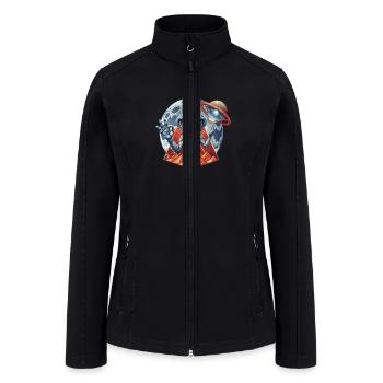 IlluminET107 - Women’s Soft Shell Jacket - black - Front