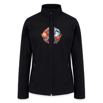 IlluminET110 - Women’s Soft Shell Jacket - black - Front